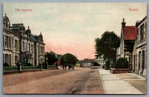 Postcard Inverness Scotland c1910s Beauly The Square Hand Tinted - Picture 1 of 2