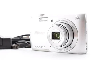 Nikon Coolpix A300 Silver Excellent+5 Compact Digital Camera 20.1MP Y0026 - Picture 1 of 24