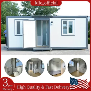 7x20ft Portable Office w/ Bedroom Toilet Shower Steel frame Lockable Entry Door - Picture 1 of 14