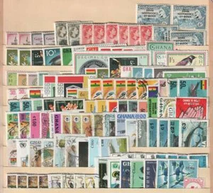 D3922: Lote de estampillas Better Ghana; CV $1070 - Imagen 1 de 1