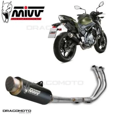 Ligne complet KAWASAKI Z650 2021 2022 MIVV Gppro Noir Haut - Photo 1/4