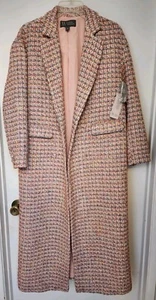 Abrigo Worthington Jason Bolden Nuevo con Etiquetas Multicolor Botones Extra Forrado Talla XS  - Imagen 1 de 4