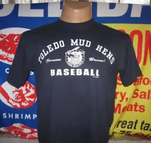 TOLEDO MUD HENS 2005 T Shirt Uomo Medium MiLB Baseball Tigers MINOR LEAGUE TOL - Foto 1 di 4