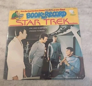 Star Trek Record & Book SEALED The Crier in Emptiness & Passage to Moauv - Picture 1 of 6