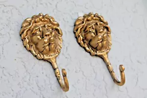 Vintage wall hook Lion Key Hanger Decorative Towel coat hook Stylish accent - Picture 1 of 8