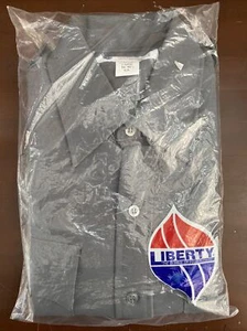 Liberty Uniform Men's Short Sleeve Police / Guard Shirt | Stain Repel Sz L -D6 - Picture 1 of 3
