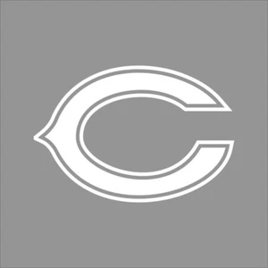 Logotipo del equipo de la NFL Chicago Bears 1 color calcomanía de vinilo pegatina ventana coche pared - Imagen 1 de 7