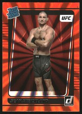 2022 Donruss UFC Holo Orange Laser #206 Sean Strickland