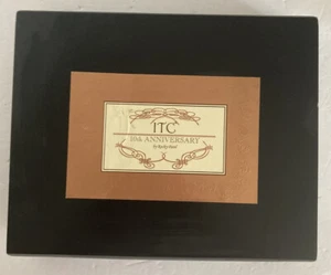 Rocky Patel ITC 10th Anniversary Cigar Box Black Wooden Hand Made Nicaragua - Picture 1 of 5