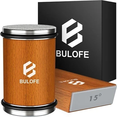 BULOFE Tumbler Diamond Sharpener Set Tumbler Rolling Knife Sharpening 15° And 20° Angle