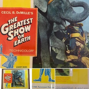 THE GREATEST SHOW ON EARTH Movie Poster Lobby Card #7 1960 CECIL B. DEMILLE