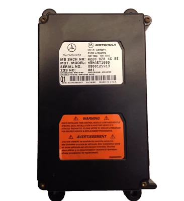 ✅ TELÉFONO MÓDULO CONTROL COMUNICACIÓN MERCEDES-BENZ CLK320 W208 2000 OEM AS17 Foto 1 de 4