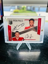 KYLER MURRAY ANDY ISABELLA SP DUAL ON CARD AUTO RC PEN PALS 2019 ELITE CARDINALS