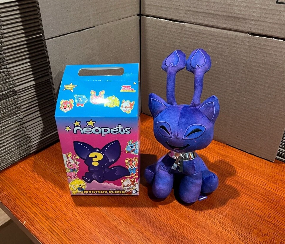 Neopets 25th Anniversary Void Aisha Plush - NEW Sealed with Code - Image 1 of 1