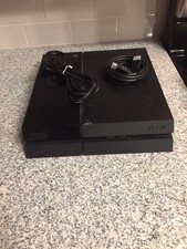 Sony PlayStation 4  500GB Jet Black Console - Original Launch Edition PS4 PARTS