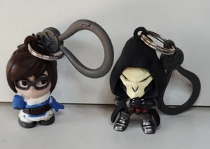 Overwatch Backpack Hangers Lot, Keychains, Mei, Reaper - Picture 1 of 9