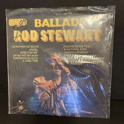 ROD STEWART - 'Ballads' 12" Compilation Vinyl LP Record 1975 - Image 1 of 2