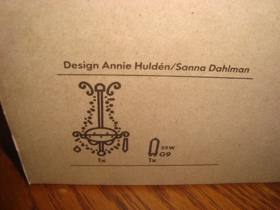 IKEA Minnen Pendant Lamp Multi-colored Chandelier Kids Baby Room