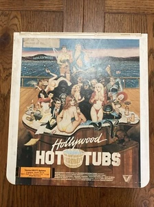 RARE Hollywood Hot Tubs CED Video Disc Rated R Vintage B-Movie 1985 UNTESTED - Picture 1 of 4