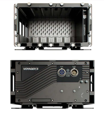 Chasis táctico KLAS Telecom Voyager 6 500 W, salida 12 VDC/28 VDC P/N KLAS-VOY-CHAS6 Foto 1 de 4