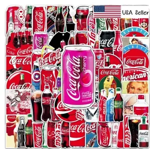 75 Pic Coka Cola Skateboard Aufkleber Bombe Laptop Gepäck Aufkleber Dope Aufkleber Lot - Bild 1 von 5