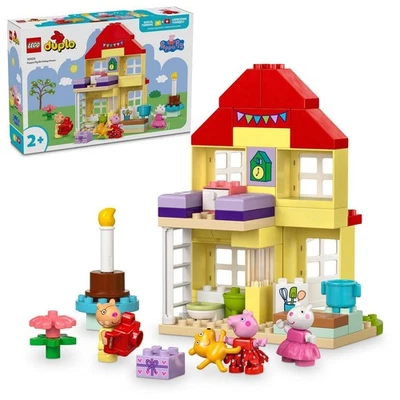 LEGO® DUPLO® Casa de Cumpleaños de Peppa Pig Juego, juguete de aprendizaje para  - Imagen 1 de 4