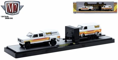 M2 MACHINES ‘74 CHEVY SILVERADO DUALLY & ‘73 CHEVY VAN G10 SQUAREBODY SYNDICATE - Image 1 of 3