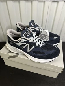 Size 6.5D (Wide) - Women’s New Balance 990v6 MiUSA Navy White - W990NV6 - Picture 1 of 7