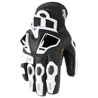 Luvas curtas brancas Hypersport Icon (tamanho XL / X-grande) 3301-3554 - Imagem 1 de 2