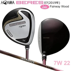 Women's HONMA Beres 07 2019 7W 22 Fairway Wood 2 Star/ARMRQ 38(L) Golf Japan - Picture 1 of 5