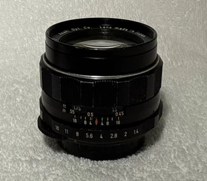 8 ELEMENTS ASAHI PENTAX SUPER TAKUMAR 50mm f1.4 LENS M42 MOUNT - Picture 1 of 8