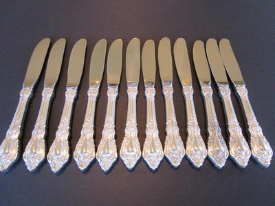 PRICE PER 1* LUNT ELOQUENCE STERLING FLATWARE BUTTER KNIFE SPREADER-61/4"EXCL - Image 1 of 4