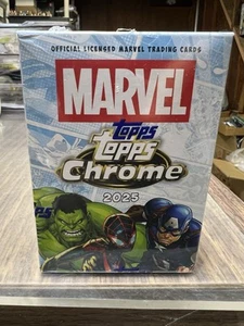 2025 Topps Marvel Chrome Blaster Box - Multiple Available - Sealed In Hand - Picture 1 of 1