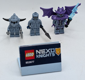 Lego Nexo Knights Stone Monsters Accessory Set 853677 All Parts & Minifigures