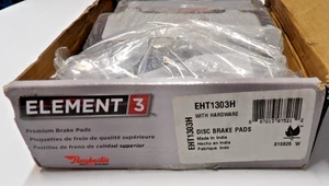Raybestos Ceramic BrakePad EHT1303H & Hardware 07-21 Toyota Tundra 08-21 Sequoia - Picture 1 of 6