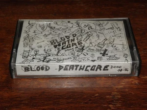 BLOOD - DEATHCORE (DEMO CASSETTE 1986) GERMAN GRINDCORE / ULTRA RARE! CRE - Picture 1 of 7