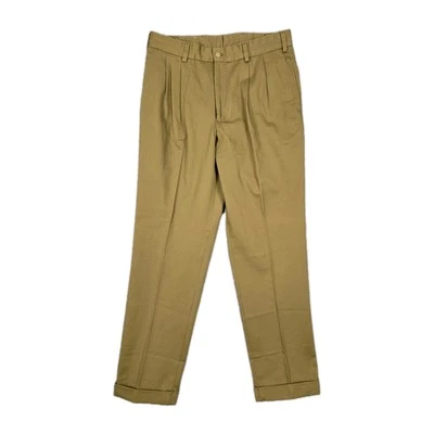 Bills Khakis NWT Model 2 Pleated Classic Fit Original Twill 35x33" British Khaki - Image 1 of 4