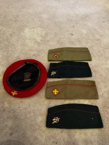 Vintage Pfadfinder Mütze Konvolut Baskenmütze & Garnisonsmützen - Bild 1 von 11