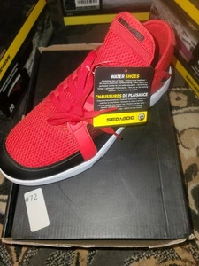 Sea-Doo Unisex Water Shoes Red, Black SIZE: 13 4442593230 - Picture 1 of 3