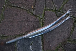 Forcella bici da corsa 700c, alluminio, rim brake, 1" filettata, "specchiata" - Foto 1 di 12
