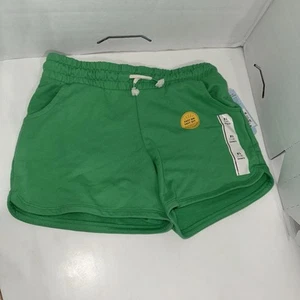 NWT Girls' Knit Pull-On Shorts - Cat & Jack Green XL Plus (14) - Picture 1 of 2