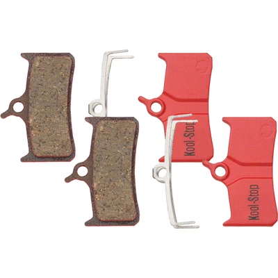 Pastillas de freno de disco orgánicas Kool-Stop para freno de bicicleta de alto rendimiento XT/Grimeca Foto 1 de 2