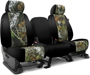 Custom Seat Cover Select Chevy Models 1 Row, Neosupreme Fabric, Mossy Oak Break - Picture 1 of 5