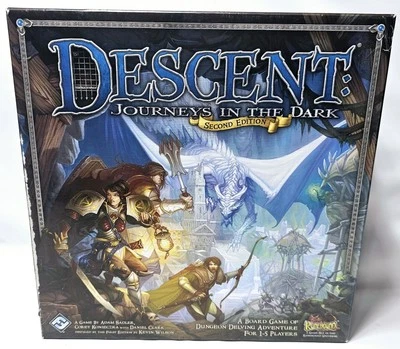 Descent Journeys in the Dark 2nd Edition & Forgotten Souls Expansion Pack Complete - Bild 1 von 4