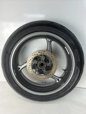 08 09 Rotor llanta trasera Suzuki GSXR 600 750 RECTO 17" X 5,50 gris Foto 1 de 4
