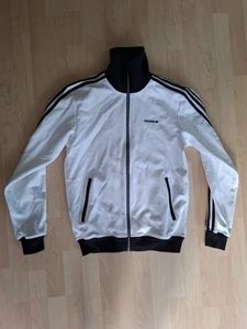 Adidas Franz Beckenbauer Jacke Weiss Schwarz Gr. M - Bild 1 von 12