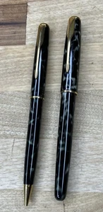 Vintage Parker Sonnet fountain pen and mechanical pencil set - Foto 1 di 13