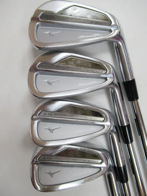 Mizuno Pro 518 Iron Set 7-9,P RH Dynamic Gold 120 S200 Flex - Image 1 of 4