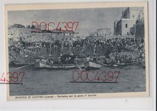 MARINA DI CASTRO LECCE PARTENZA GARA BARCHE ANIMATA FPV 1936 BELLA
