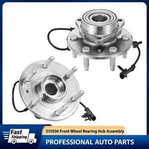 Par de bujes y cojinetes de rueda delantera 4x4 para Chevy GMC Silverado Sierra 1500 1999-2006 - Imagen 1 de 8